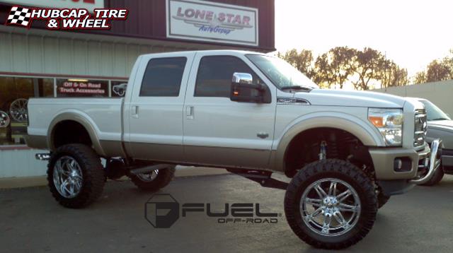 vehicle gallery/ford f 250 fuel hostage d530 0X0 Chrome wheels and rims